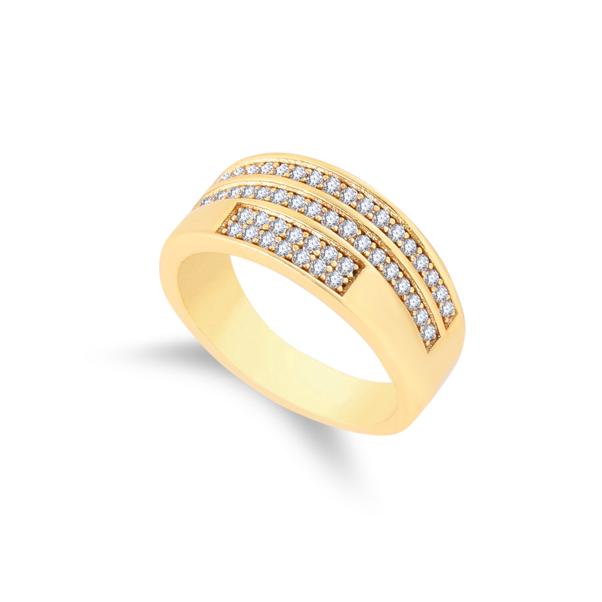 1 Gram Gold Forming Streamlined Design Superior Quality Ring-73