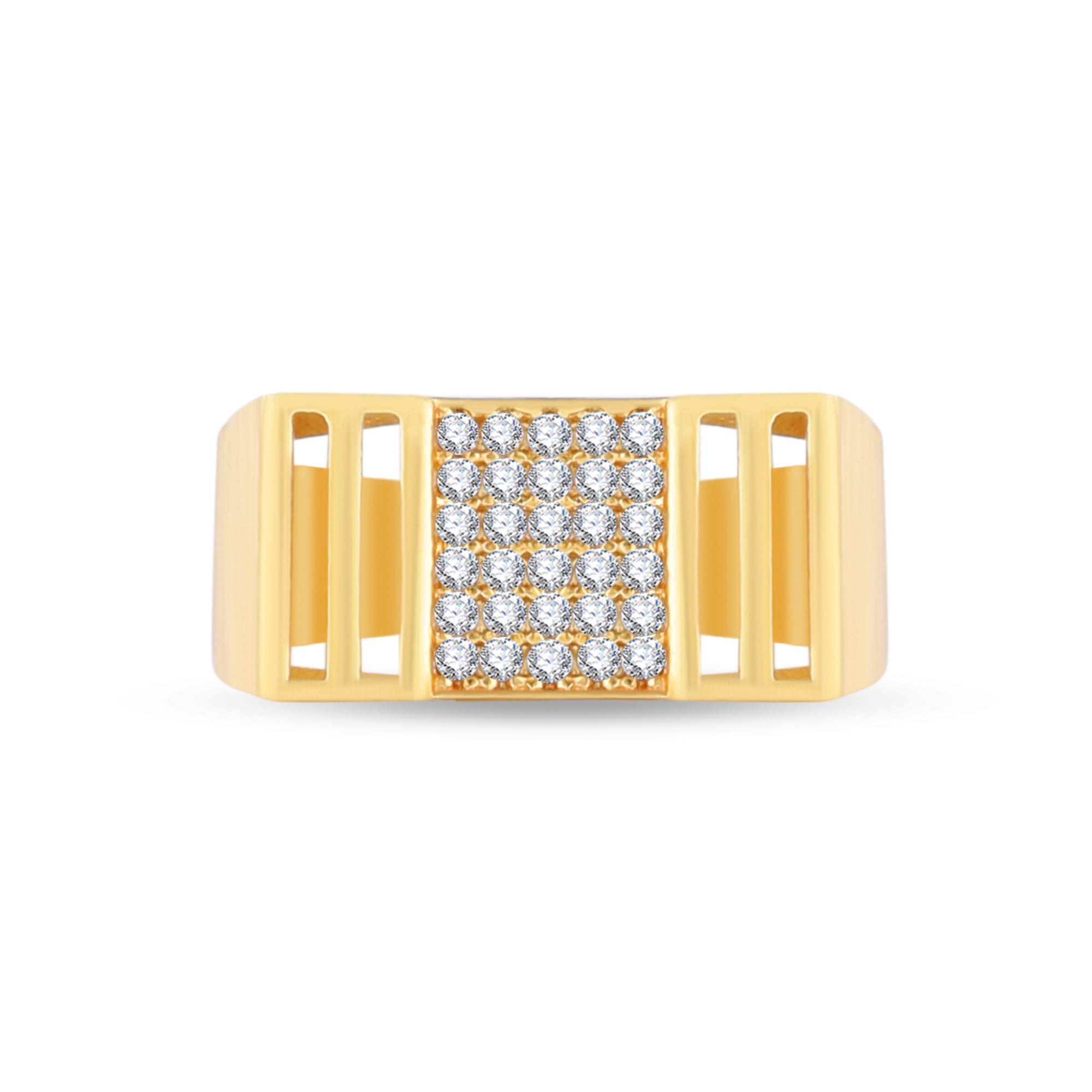 1 Gram Gold Forming Streamlined Design Superior Quality Ring-69