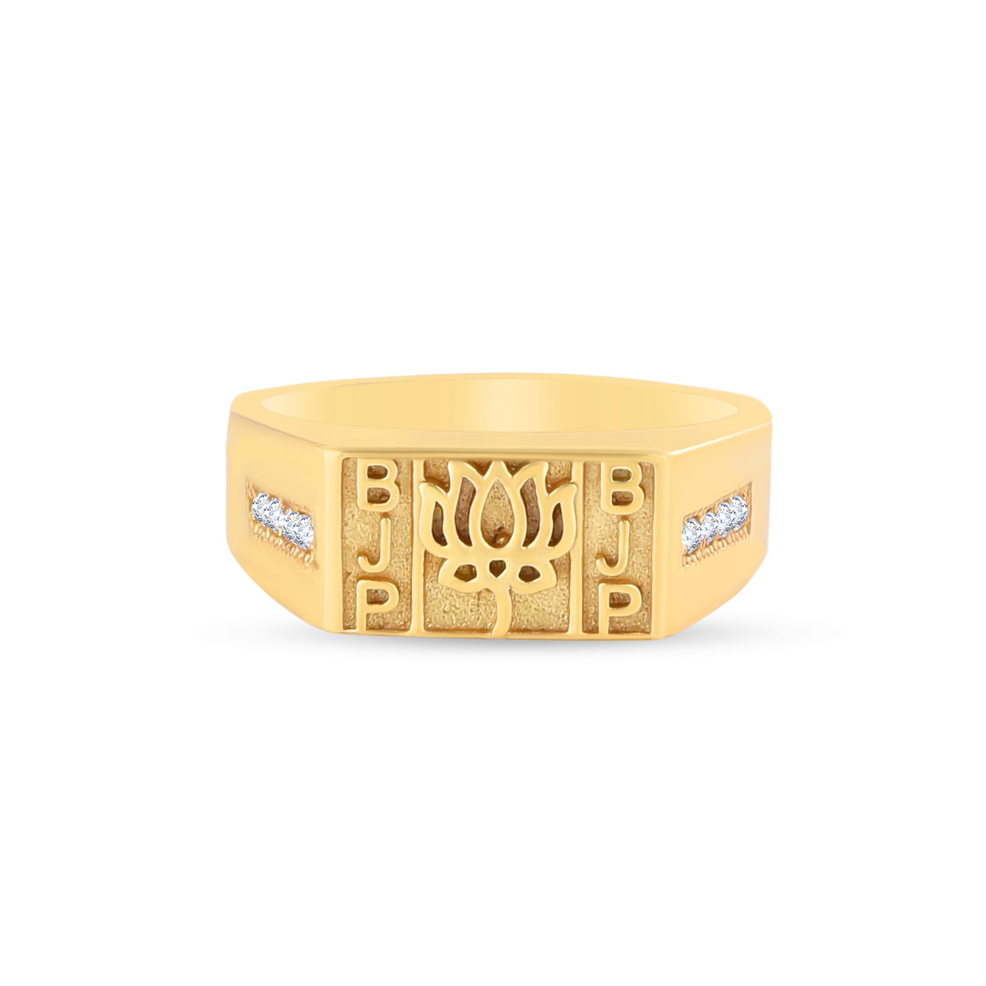 1 Gram Gold Forming Streamlined Design Superior Quality Ring-70