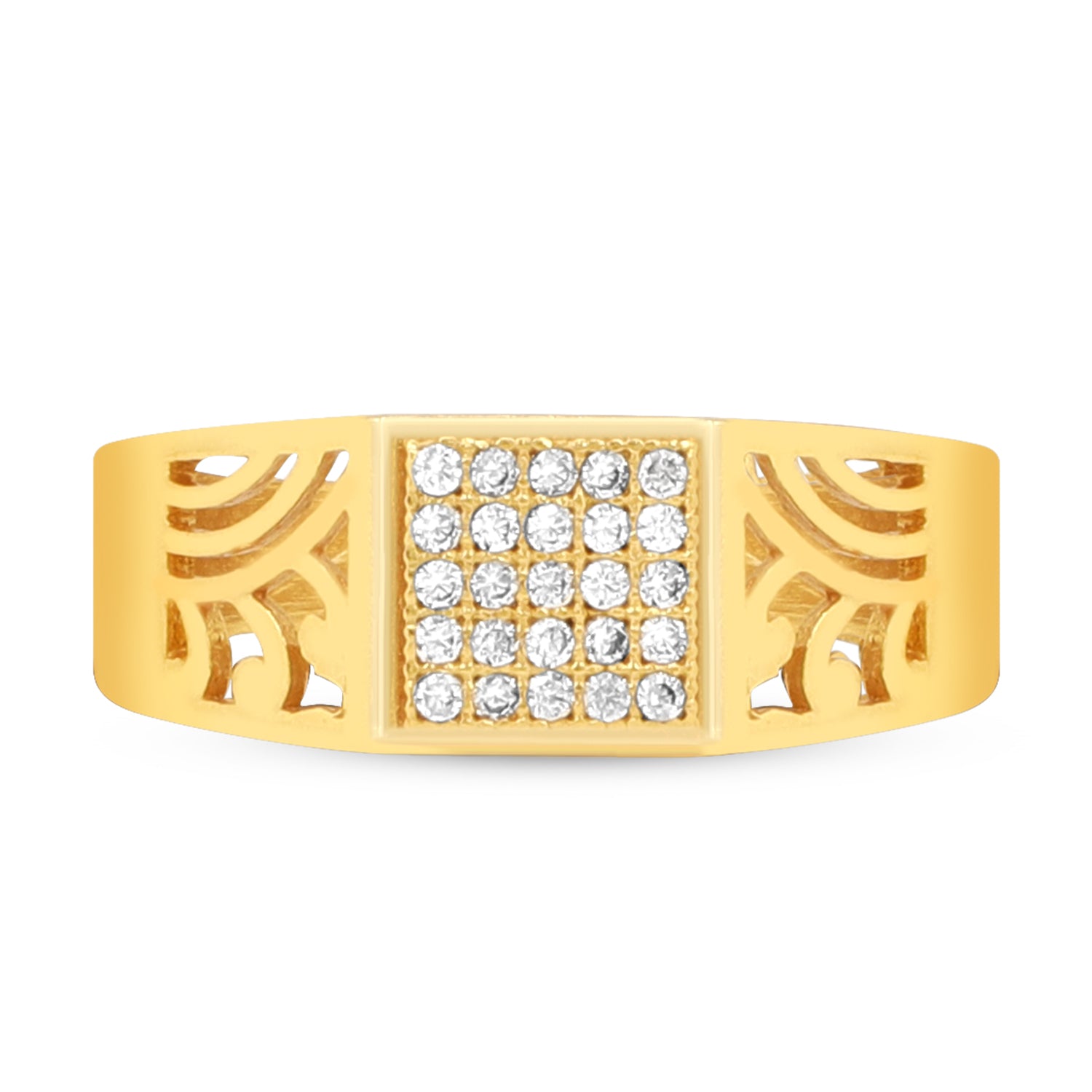 1 Gram Gold Forming Streamlined Design Superior Quality Ring-27