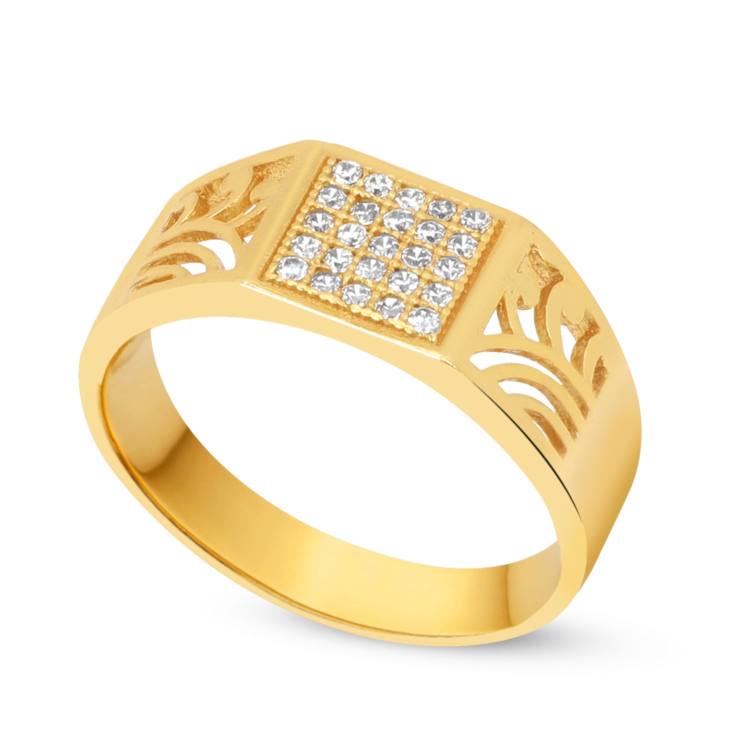 1 Gram Gold Forming Streamlined Design Superior Quality Ring-27