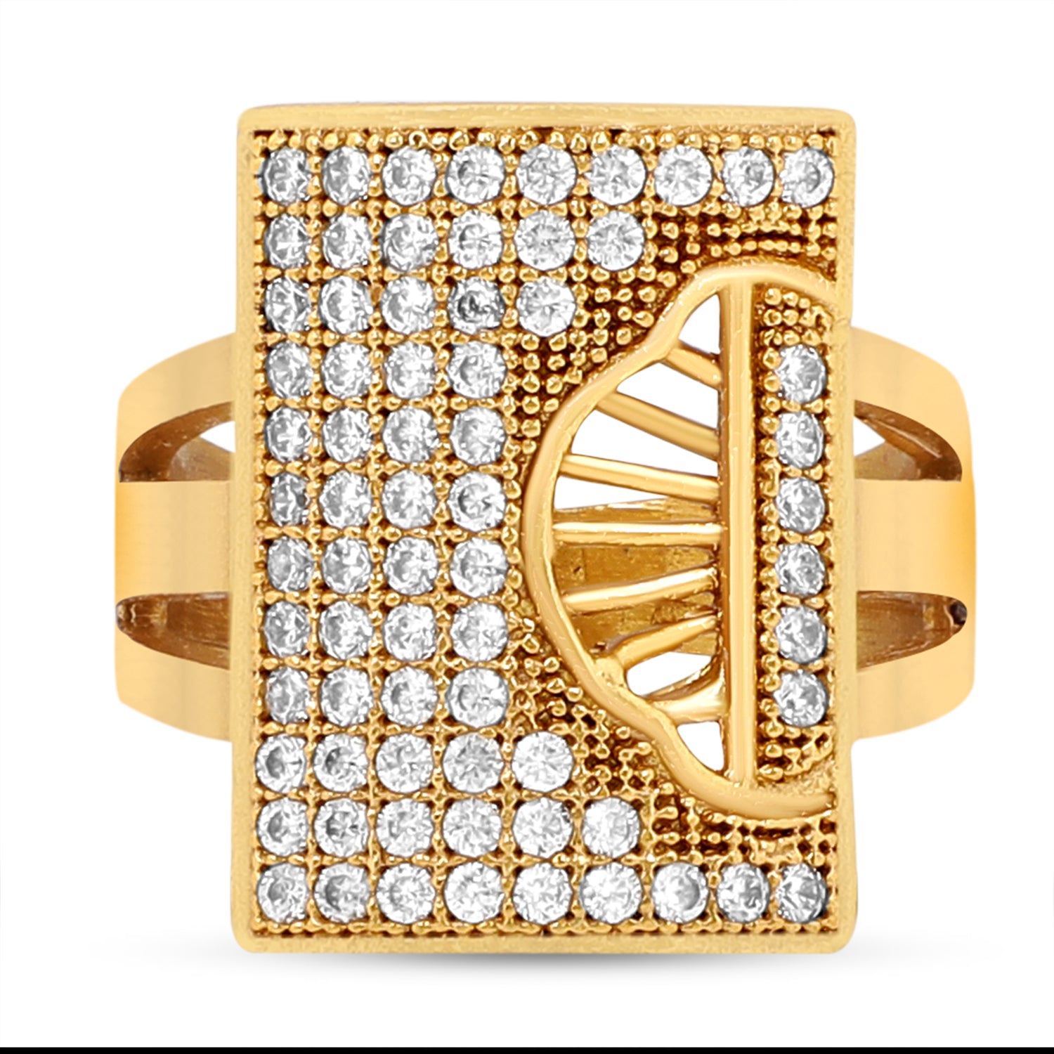 1 Gram Gold Forming Streamlined Design Superior Quality Ring-28