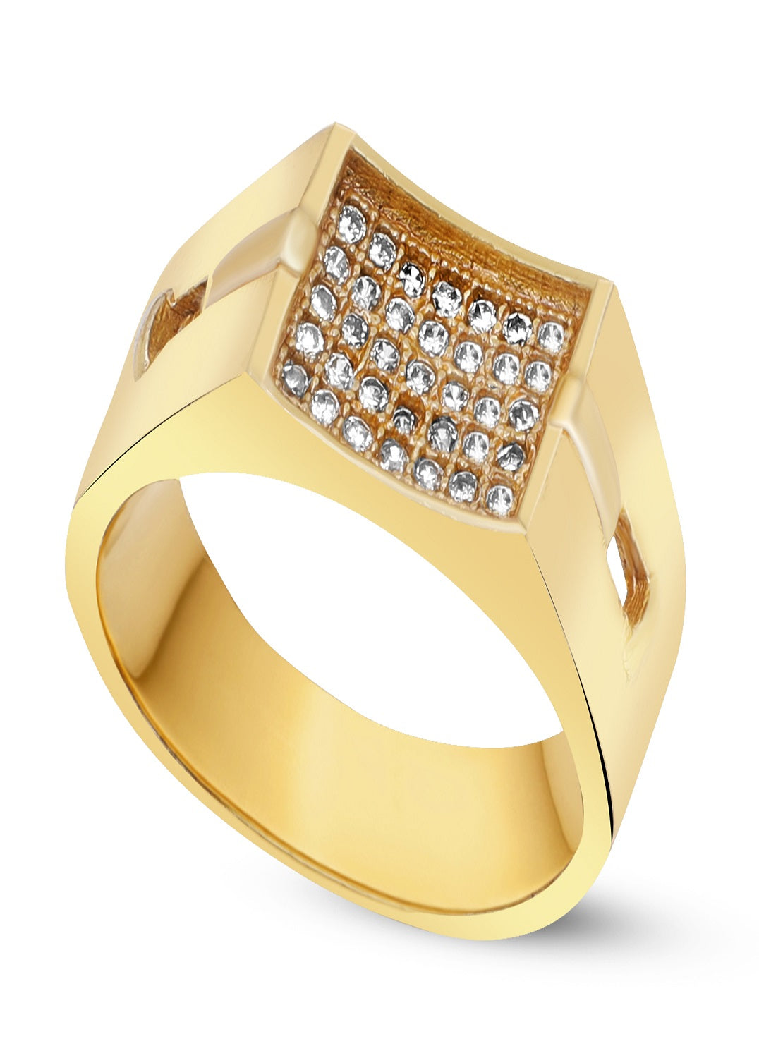 1 Gram Gold Forming Streamlined Design Superior Quality Ring-36