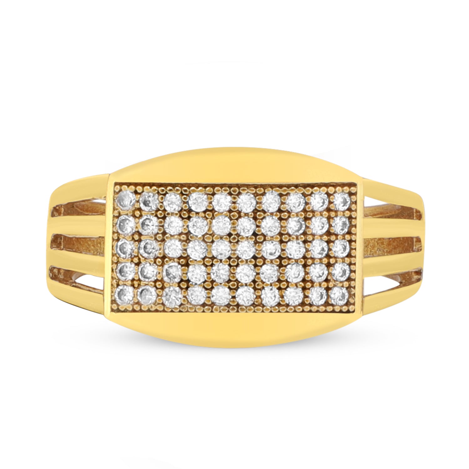 1 Gram Gold Forming Streamlined Design Superior Quality Ring-39