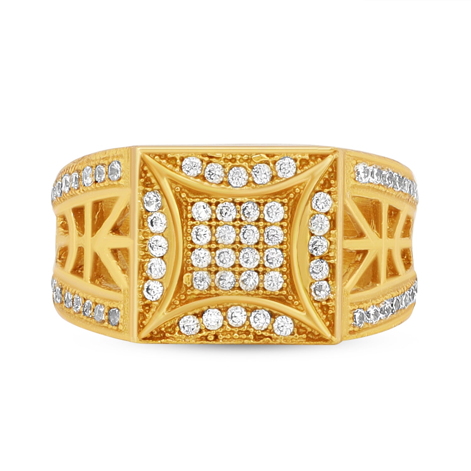 1 Gram Gold Forming Streamlined Design Superior Quality Ring-41