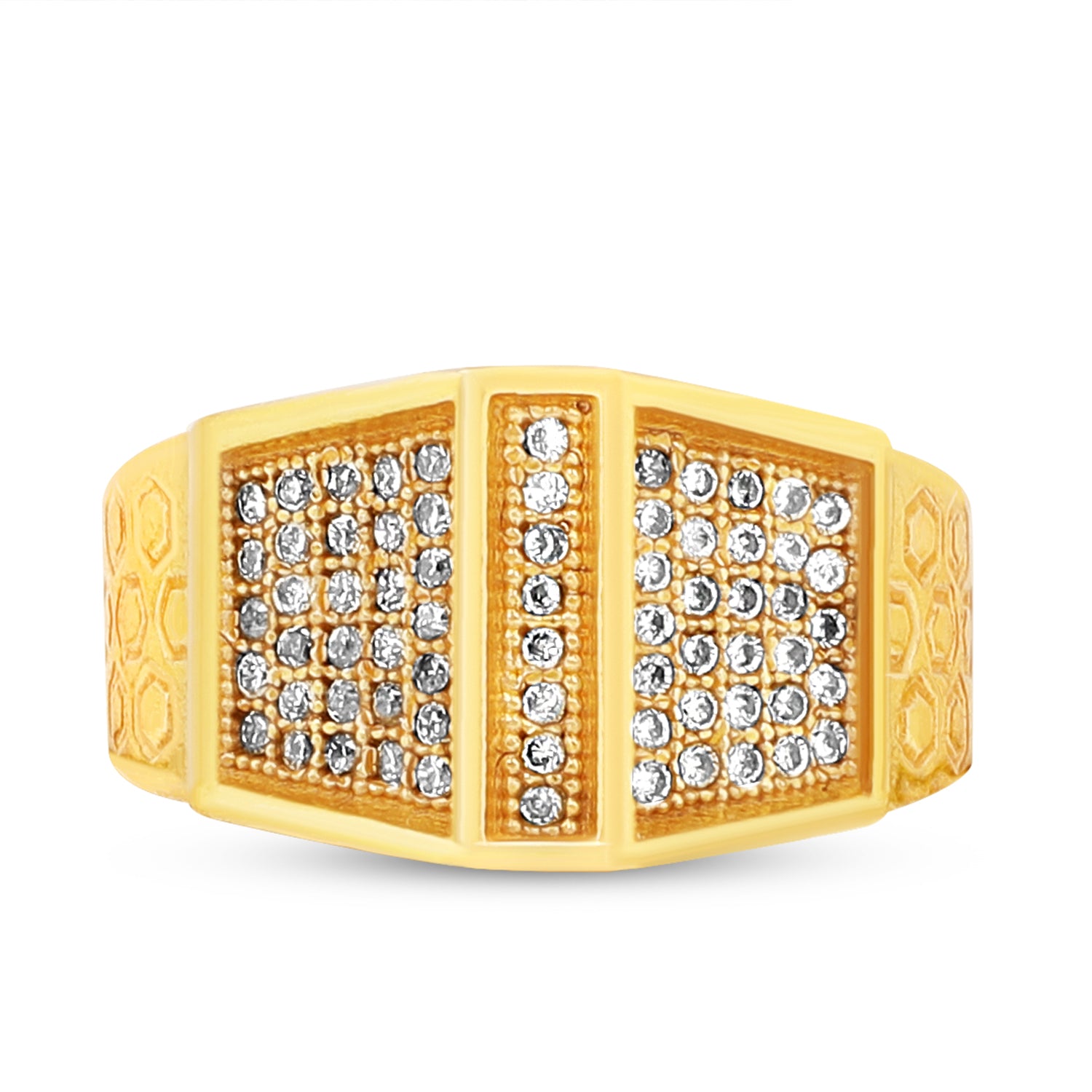 1 Gram Gold Forming Streamlined Design Superior Quality Ring-42