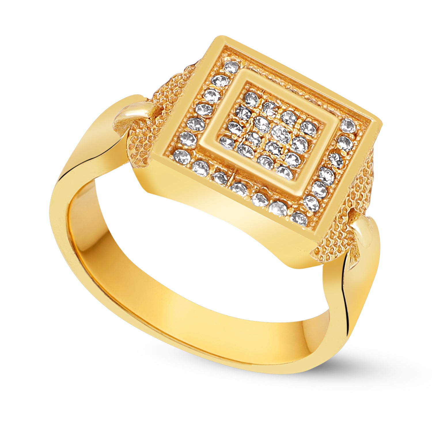 1 Gram Gold Forming Streamlined Design Superior Quality Ring-48