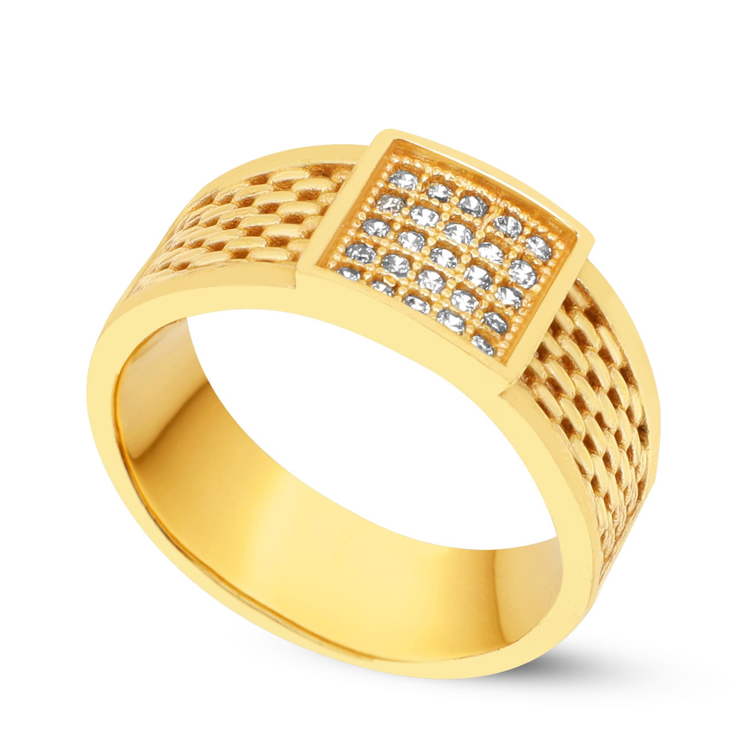 1 Gram Gold Forming Streamlined Design Superior Quality Ring-49