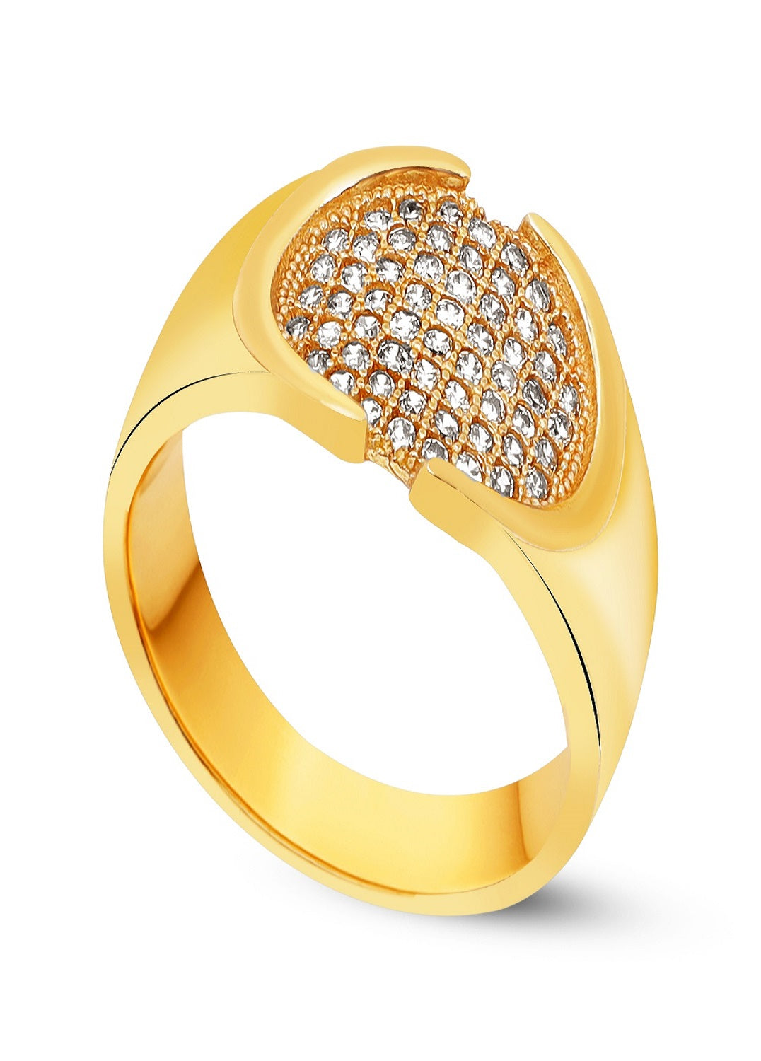 1 Gram Gold Forming Streamlined Design Superior Quality Ring-51