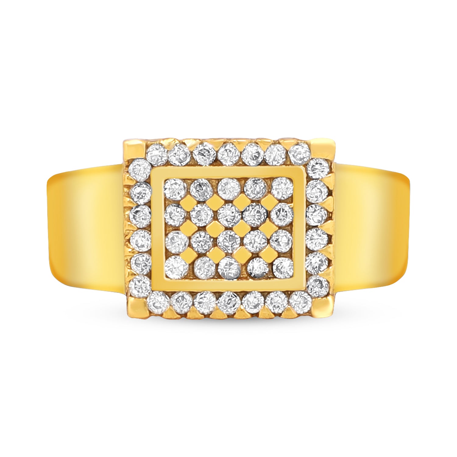 1 Gram Gold Forming Streamlined Design Superior Quality Ring-19