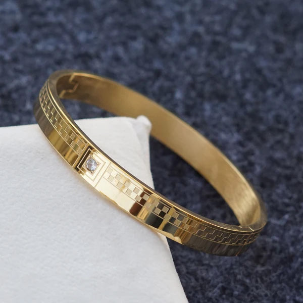 Superior Gold Plated Diamond Kada