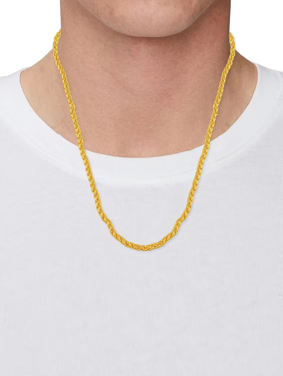 1Grm Stylish Exclusive Micro Gold Plated Chain