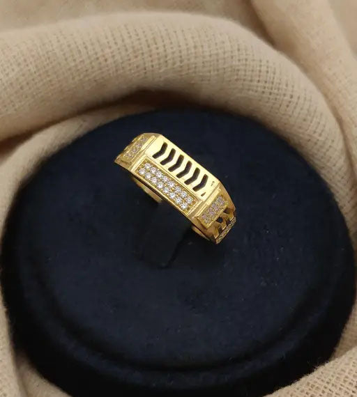 1 Gram Gold Plated Glamorous Design Ring-12