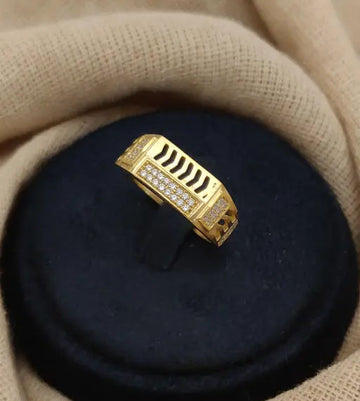 1 Gram Gold Plated Glamorous Design Ring-12