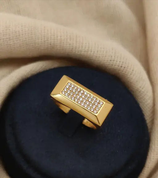 1 Gram Gold Plated Glamorous Design Ring-9