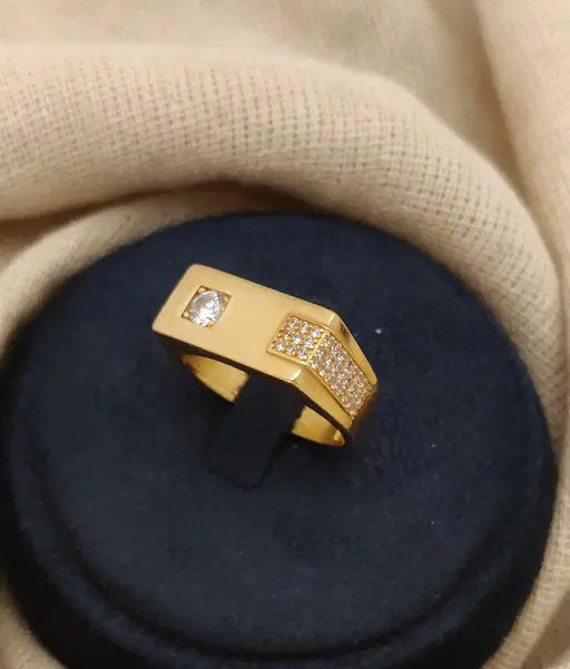 1 Gram Gold Plated Glamorous Design Ring-3