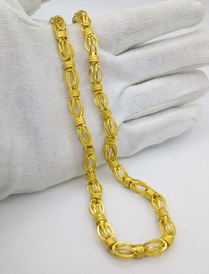 1 GRAM GOLD FORMING GOP CHAIN FOR MEN