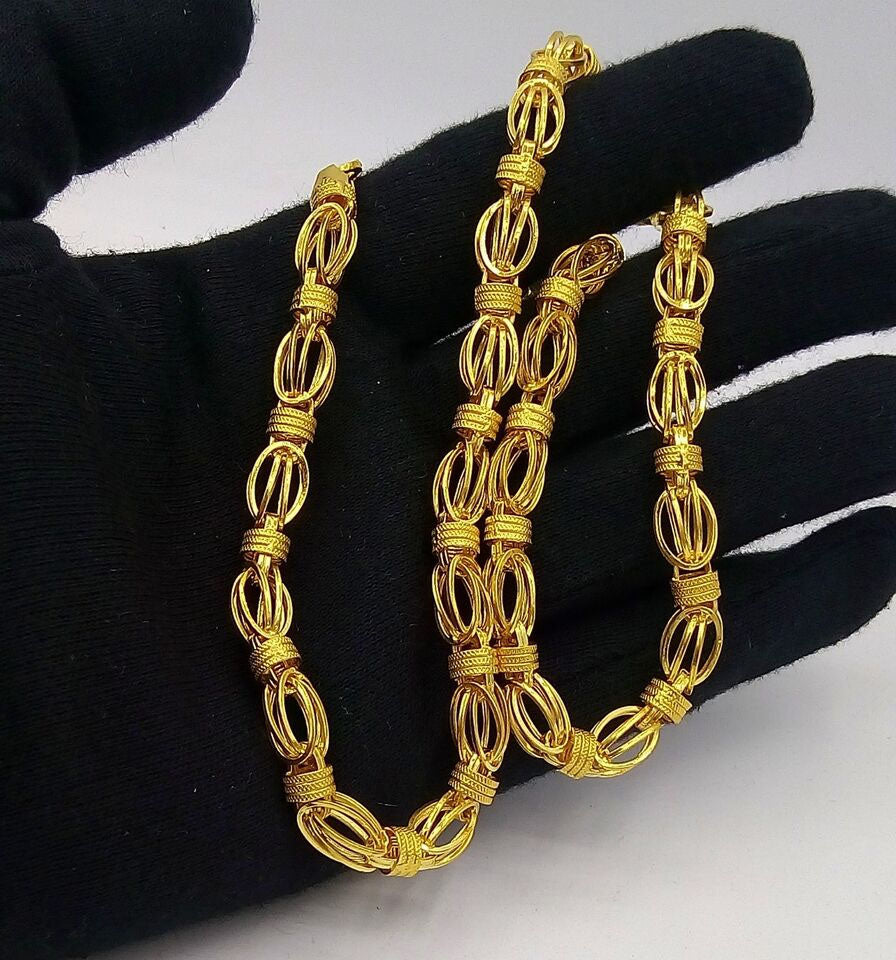 1 GRAM GOLD FORMING GOP CHAIN FOR MEN