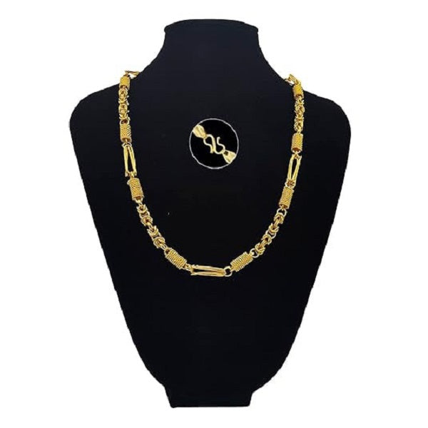 1 GRAM GOLD INDO CHAIN FOR MEN DESIGN