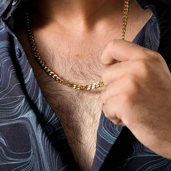 1 Gram Gold plated Marvels Chain For Boys and Man