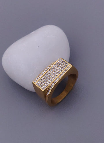 1 Gram Gold Forming Streamlined Design Superior Quality Ring-116