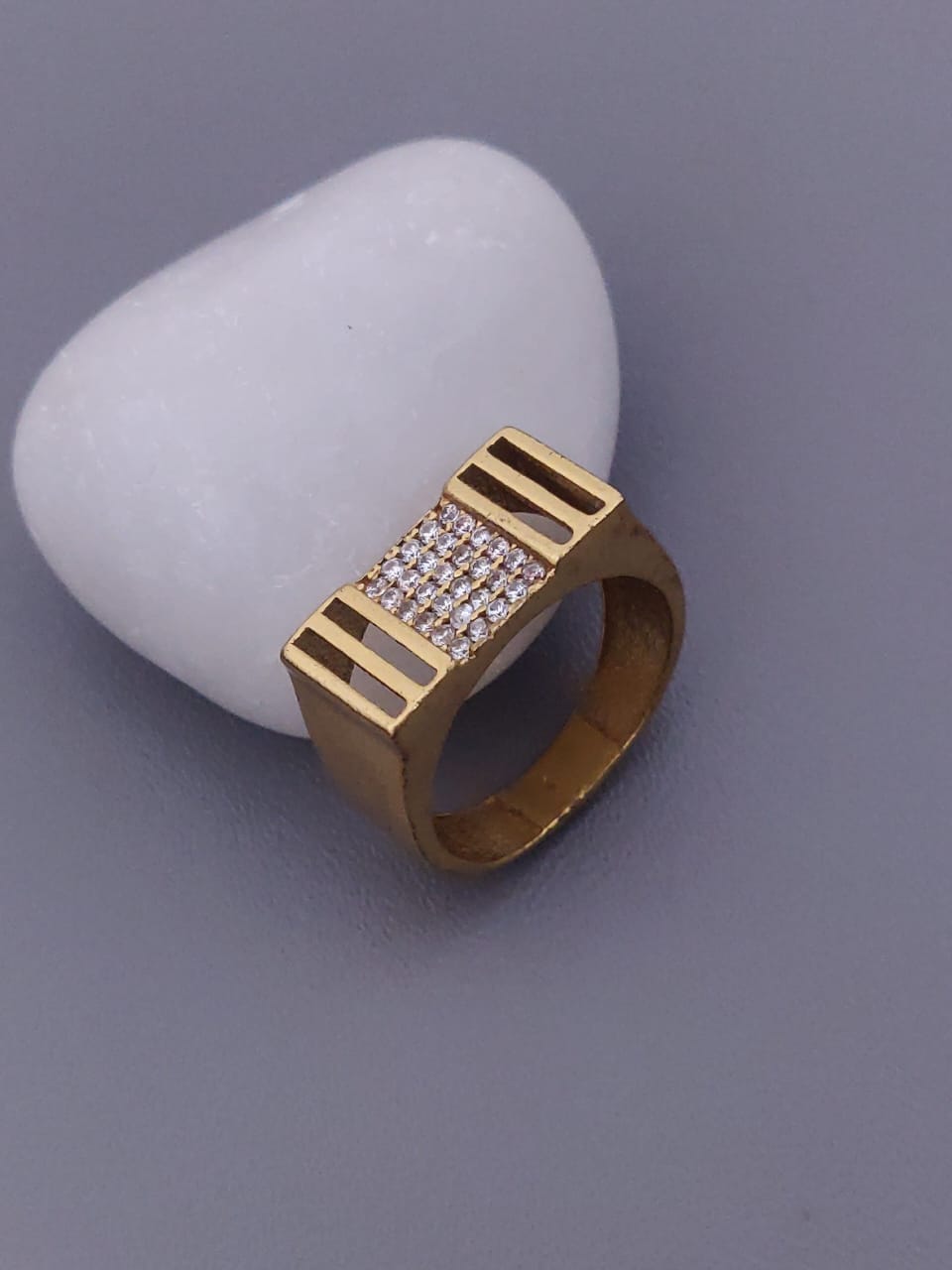 1 Gram Gold Forming Streamlined Design Superior Quality Ring-69