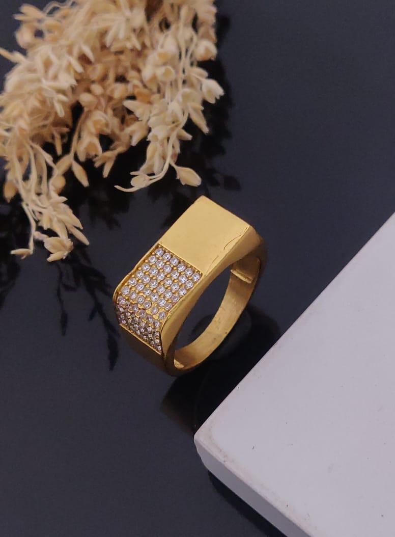 1 Gram Gold Forming Streamlined Design Superior Quality Ring-120