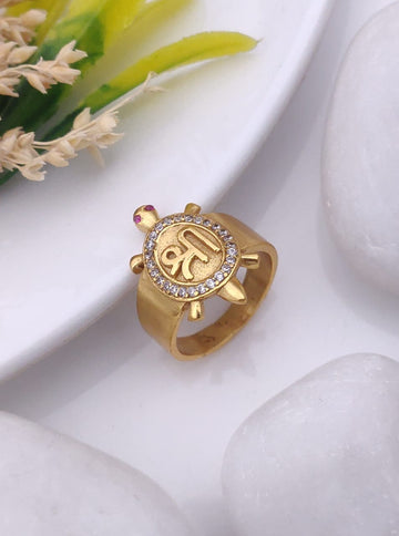 1 Gram Gold Forming Streamlined Design Superior Quality Ring-127