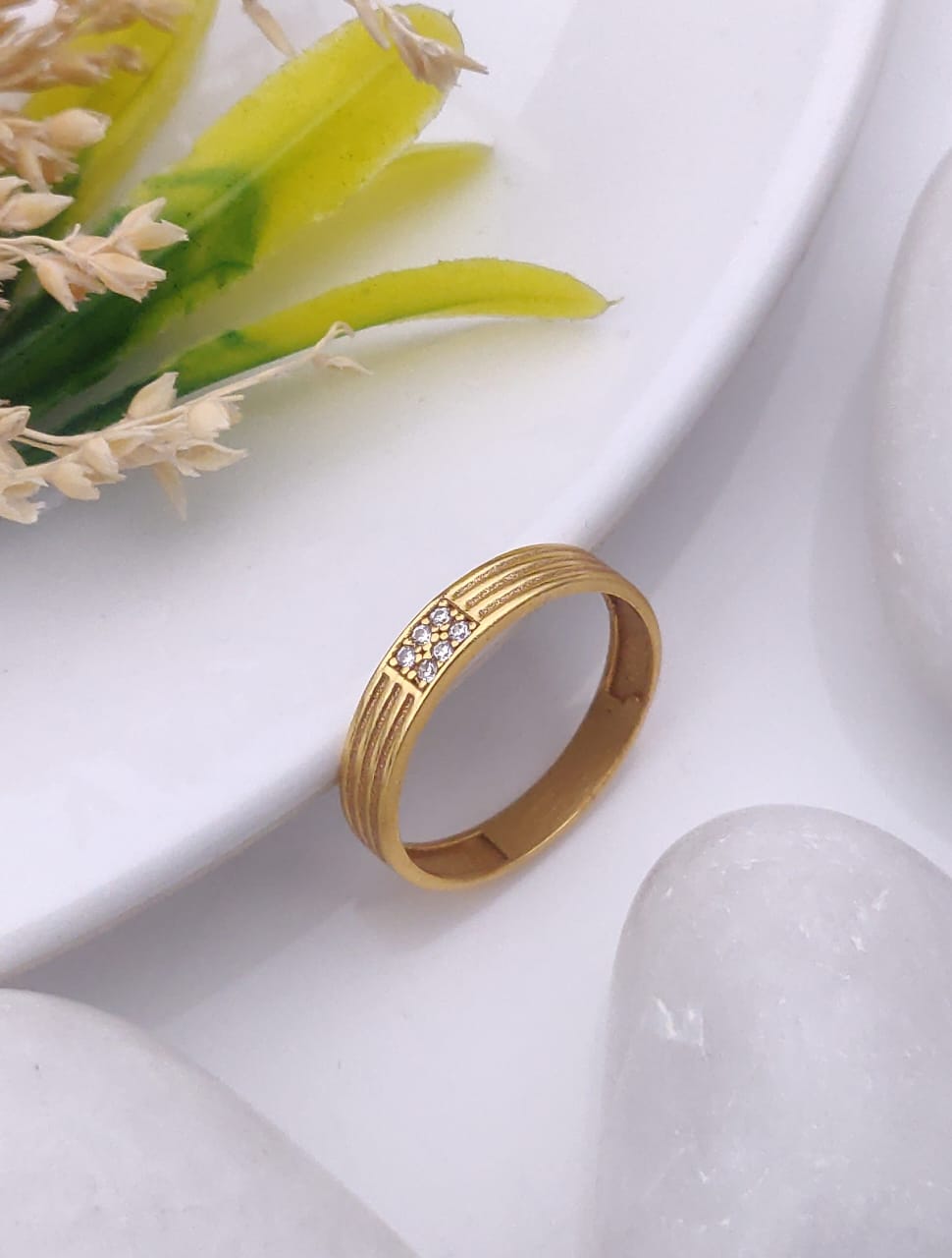 1 Gram Gold Forming Streamlined Design Superior Quality Ring-133