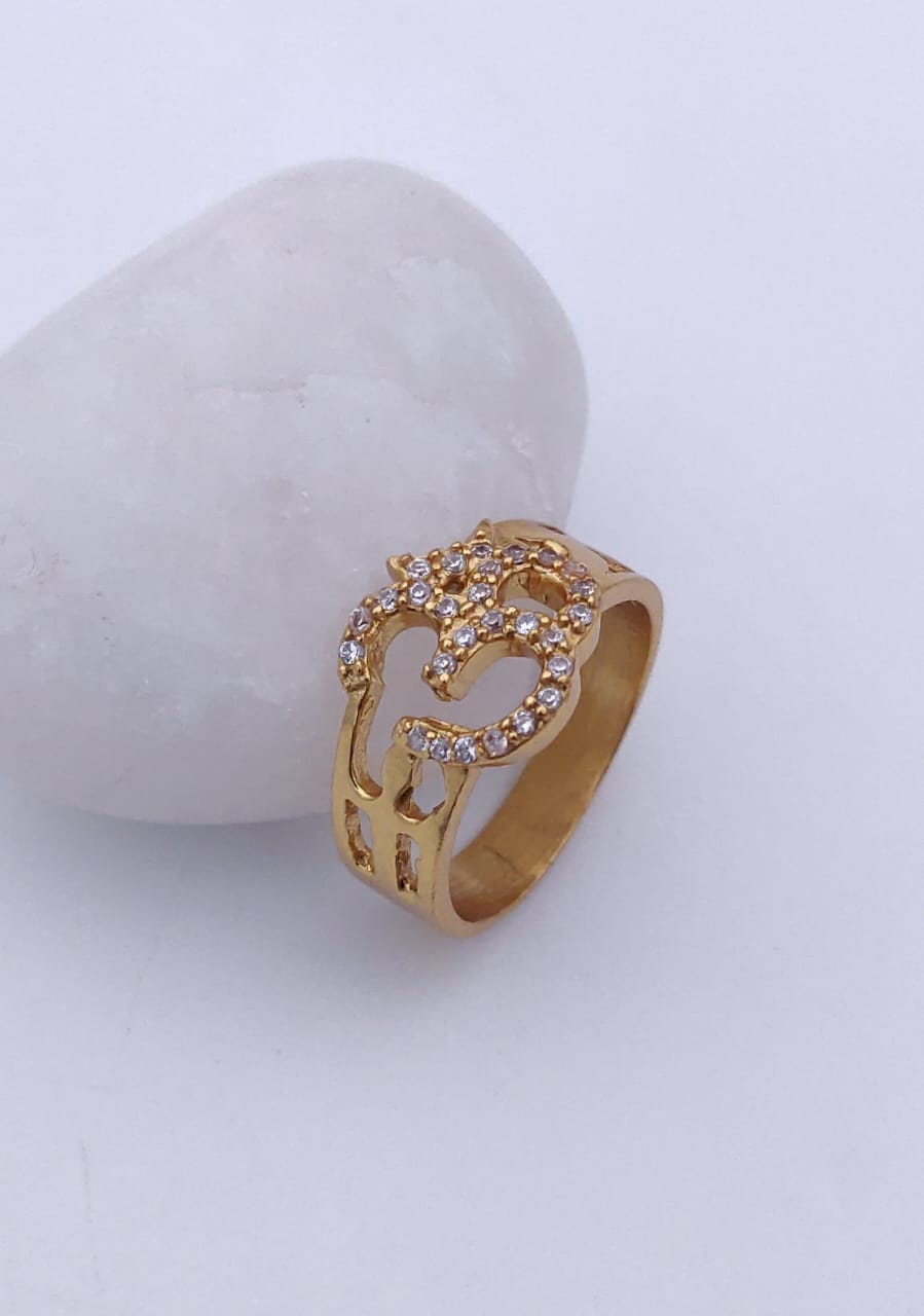 1 Gram Gold Forming Streamlined Design Superior Quality Ring-140