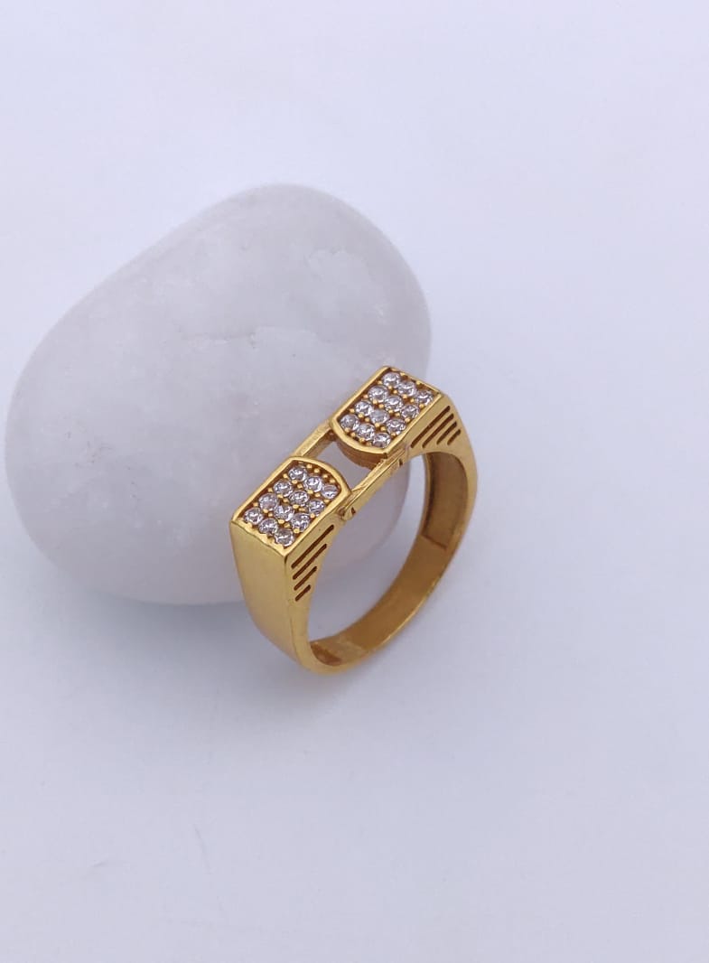 1 Gram Gold Forming Streamlined Design Superior Quality Ring-142