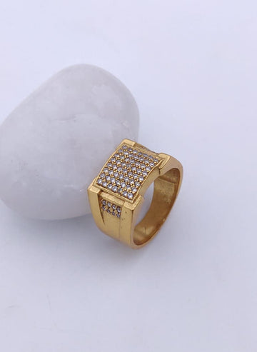1 Gram Gold Forming Streamlined Design Superior Quality Ring-143