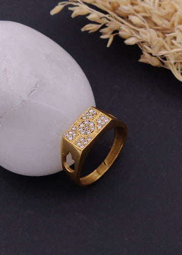 1 Gram Gold Forming Streamlined Design Superior Quality Ring-145