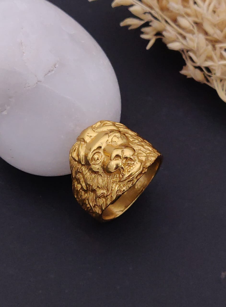 1 Gram Gold Forming Streamlined Design Superior Quality Ring-147