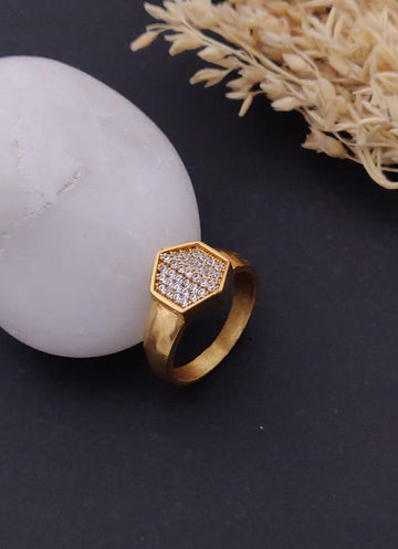 1 Gram Gold Forming Streamlined Design Superior Quality Ring-148