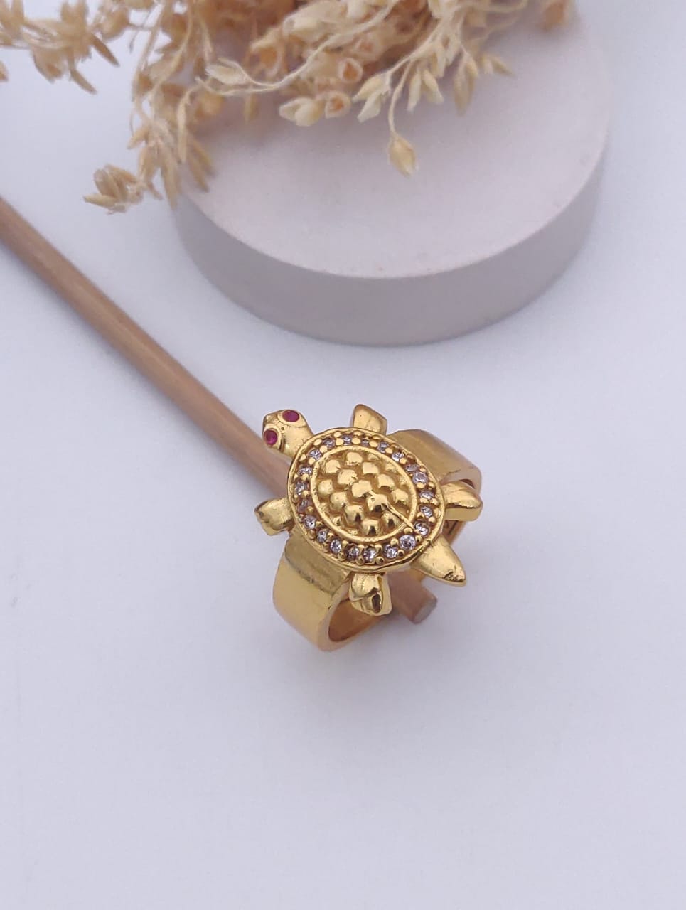 1 Gram Gold Forming Streamlined Design Superior Quality Ring-151