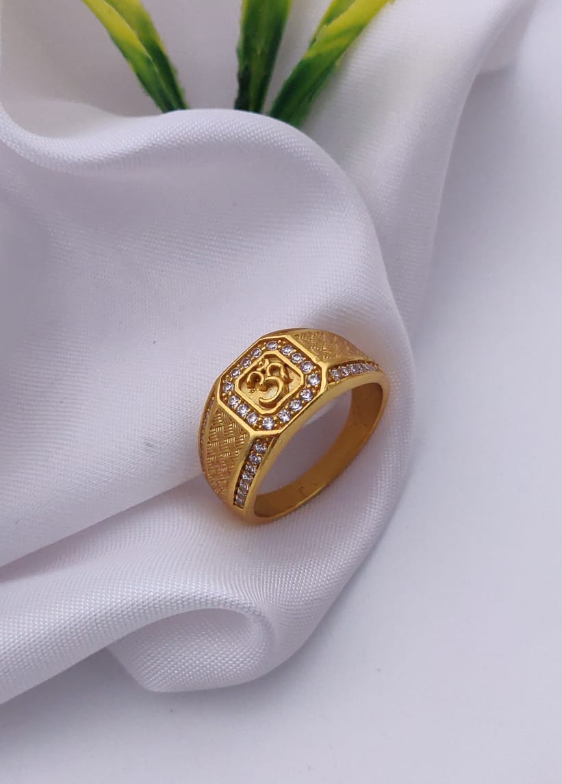 1 Gram Gold Forming Streamlined Design Superior Quality Ring-171