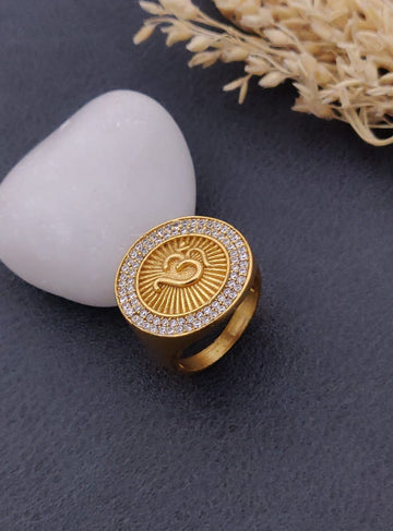 1 Gram Gold Forming Streamlined Design Superior Quality Ring-155