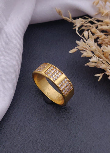 1 Gram Gold Forming Streamlined Design Superior Quality Ring-164