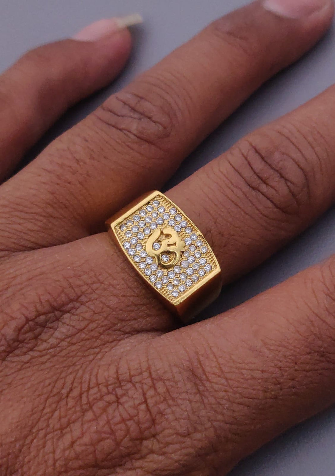 1 Gram Gold Forming Streamlined OM Design Superior Quality Ring-117