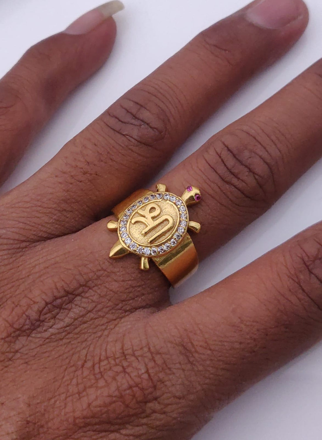 1 Gram Gold Forming Streamlined Design Superior Quality Ring-127