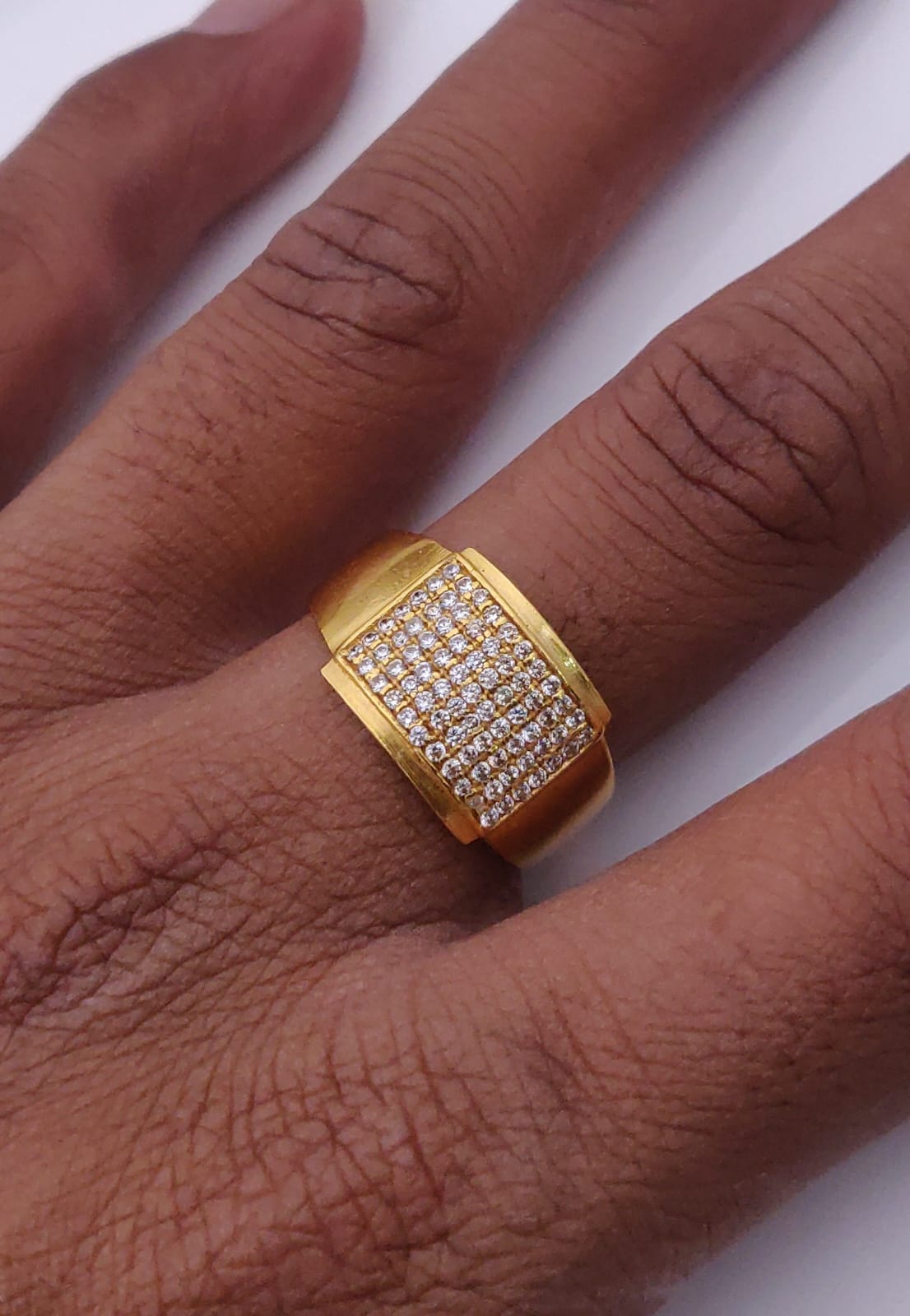 1 Gram Gold Forming Streamlined Design Superior Quality Ring-136