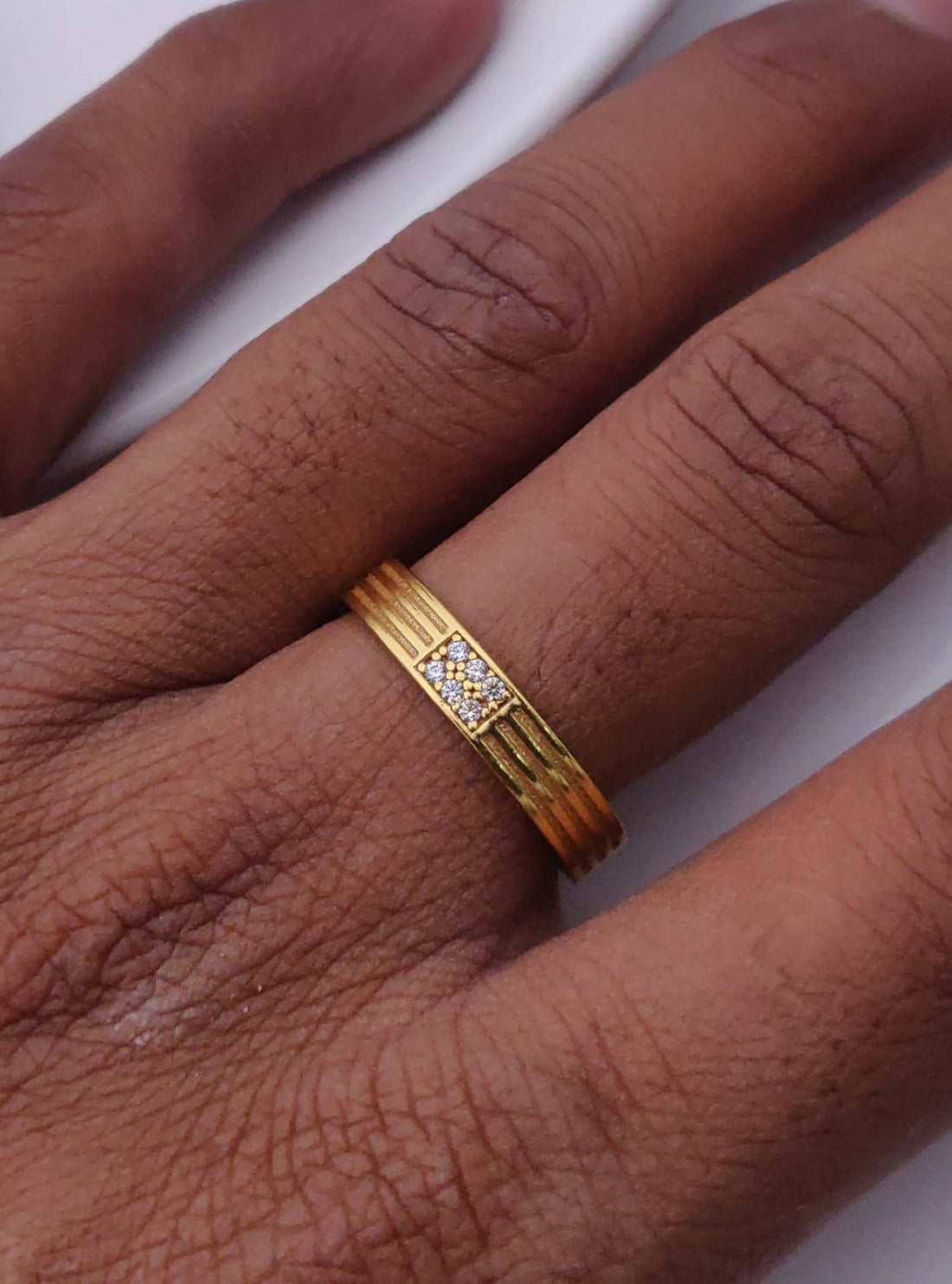 1 Gram Gold Forming Streamlined Design Superior Quality Ring-133