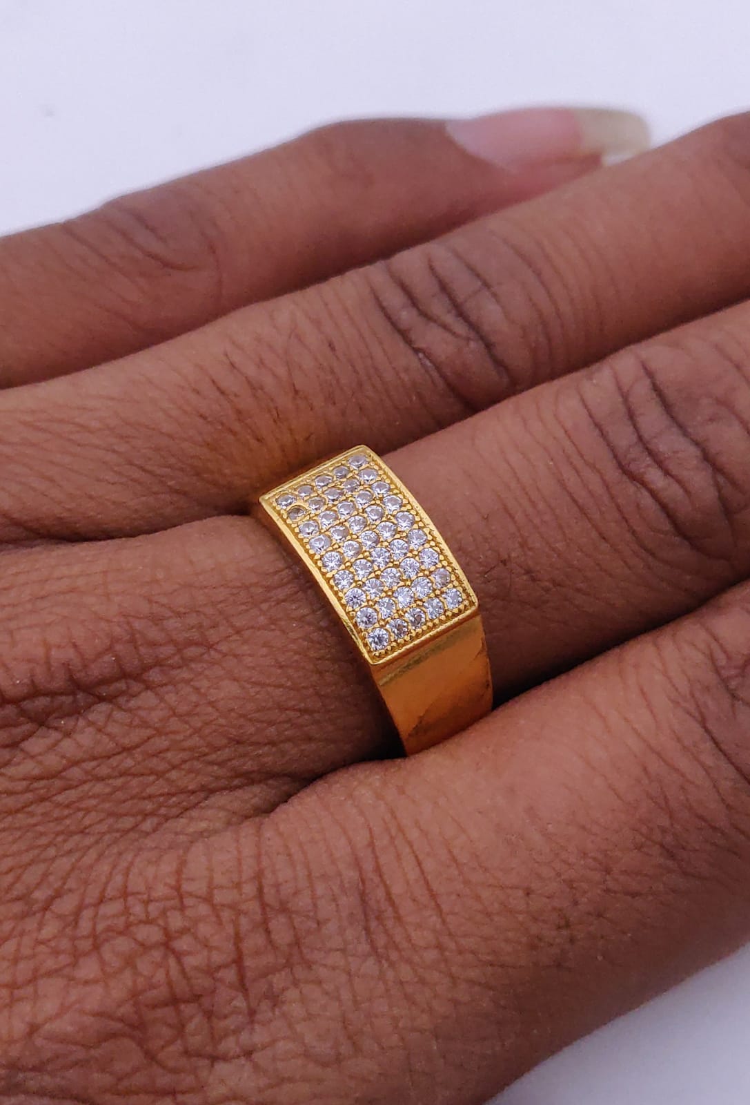 1 Gram Gold Forming Streamlined Design Superior Quality Ring-9