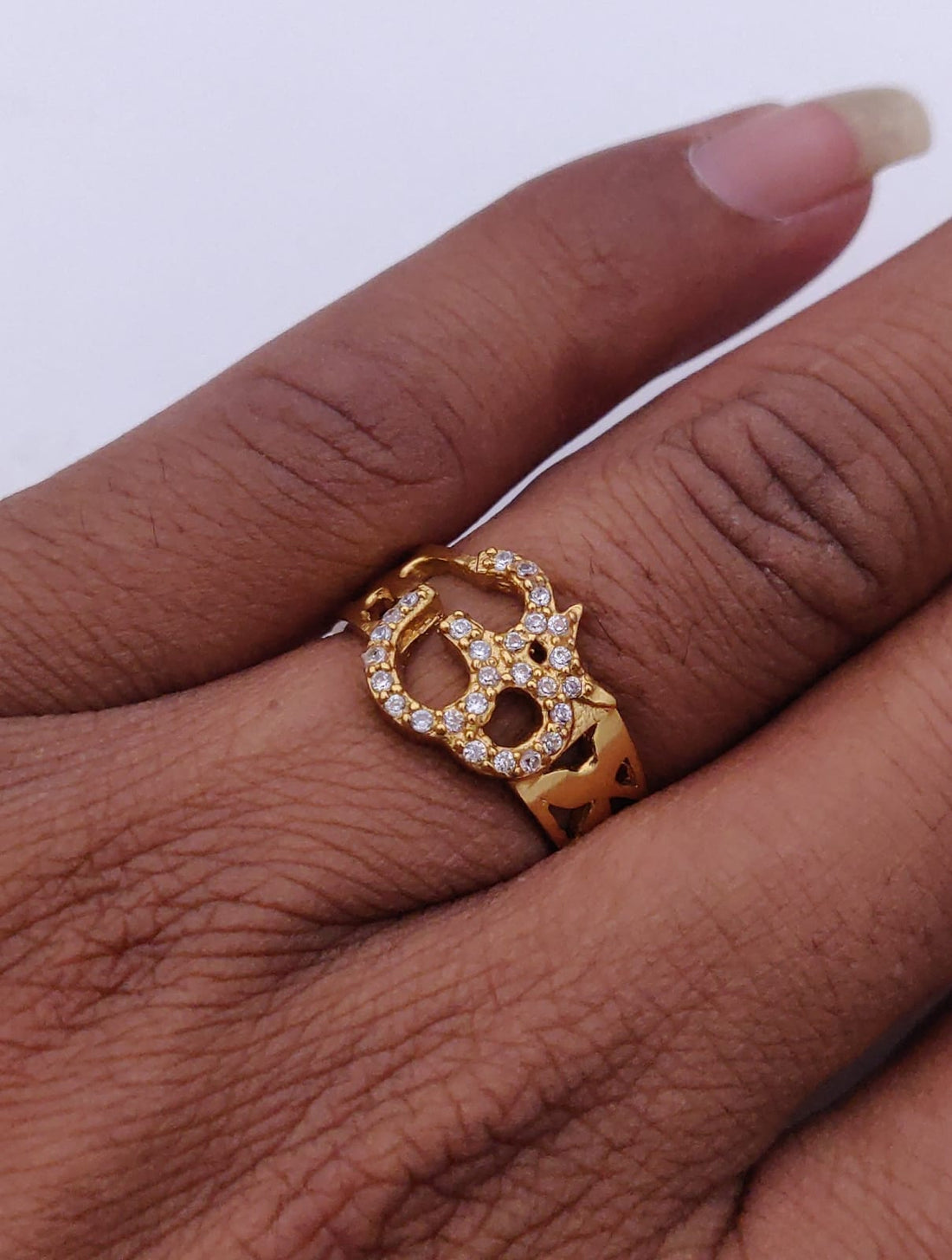 1 Gram Gold Forming Streamlined Design Superior Quality Ring-140