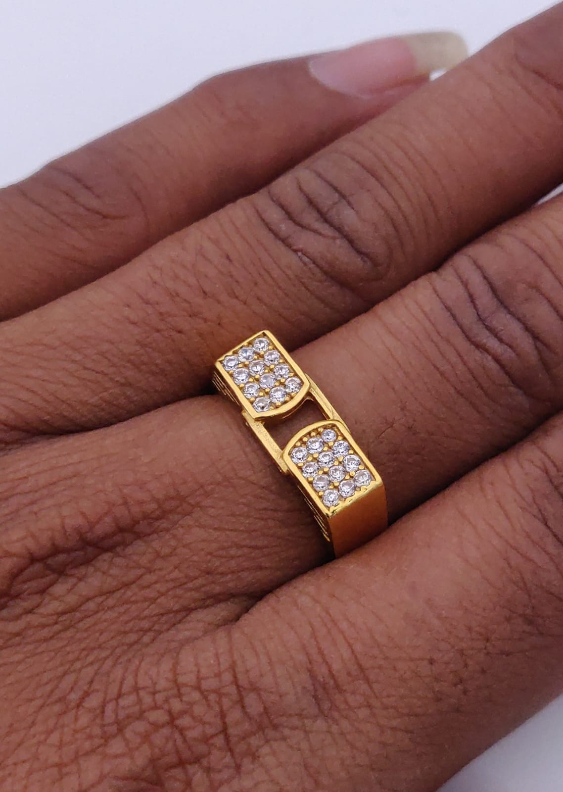 1 Gram Gold Forming Streamlined Design Superior Quality Ring-142