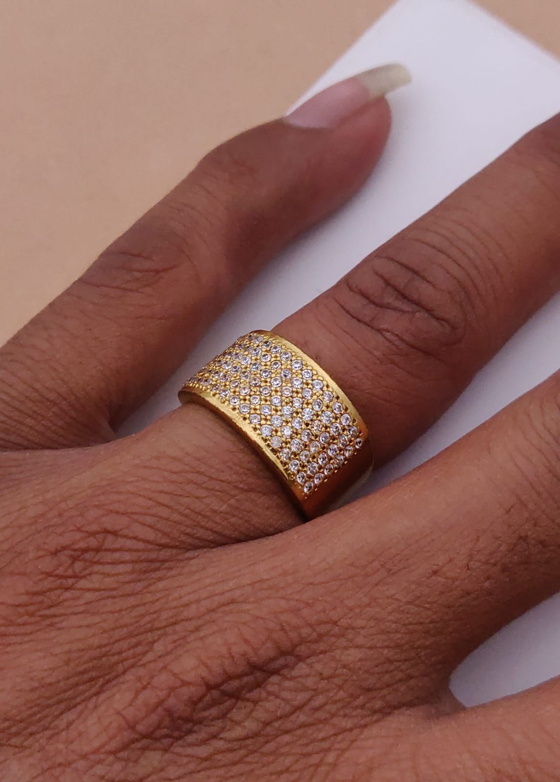 1 Gram Gold Forming Streamlined Design Superior Quality Ring-16