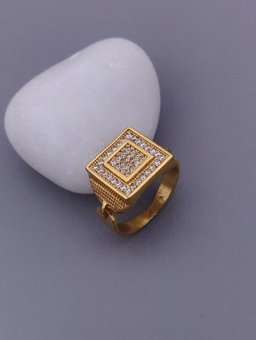1 Gram Gold Forming Streamlined Design Superior Quality Ring-48
