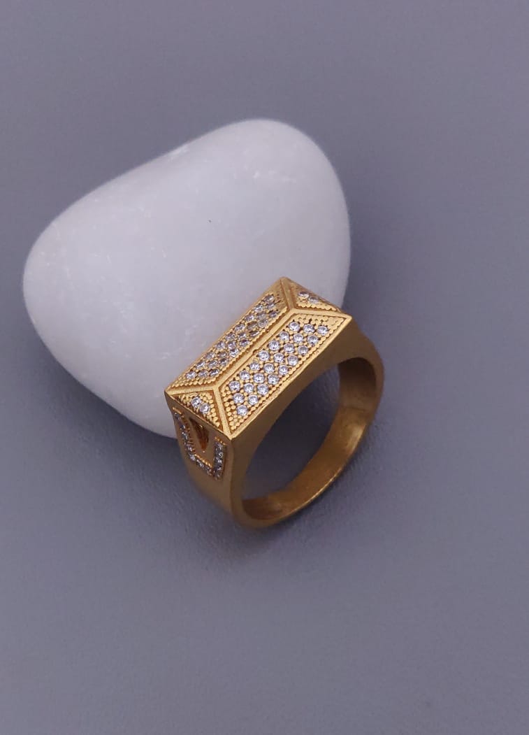 1 Gram Gold Forming Streamlined Design Superior Quality Ring-29
