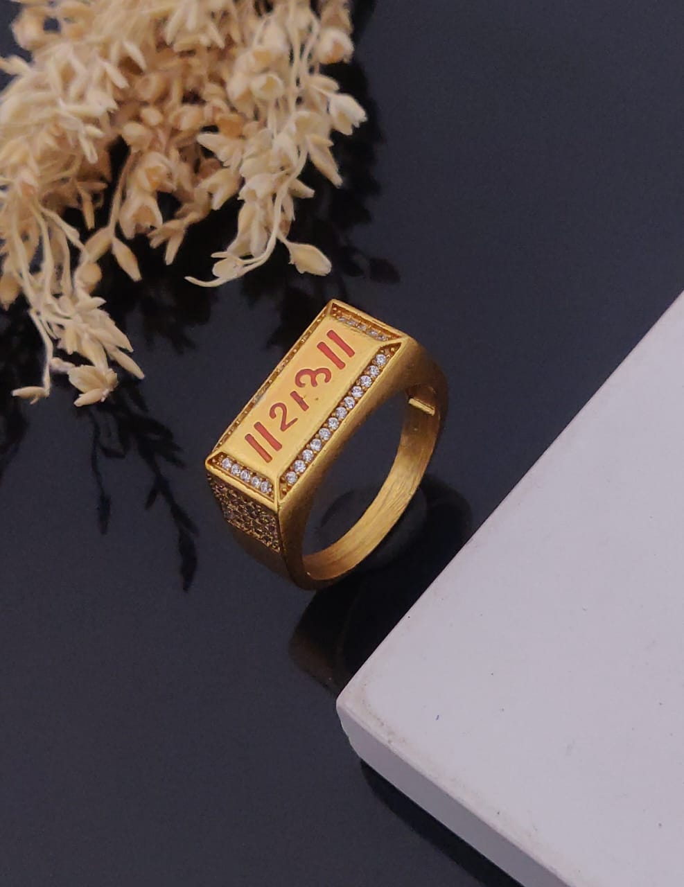 1 Gram Gold Forming RAM-2 Design Superior Quality Ring